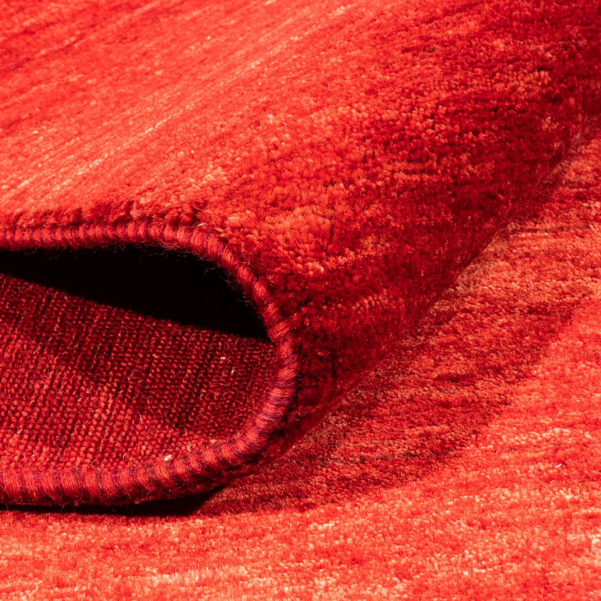 Tapis Gabbeh - Loribaft Persan - 250 x 182 cm - rouge