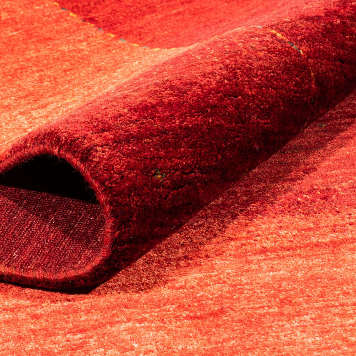 Tapis Gabbeh - Loribaft Persan - 310 x 230 cm - rouge