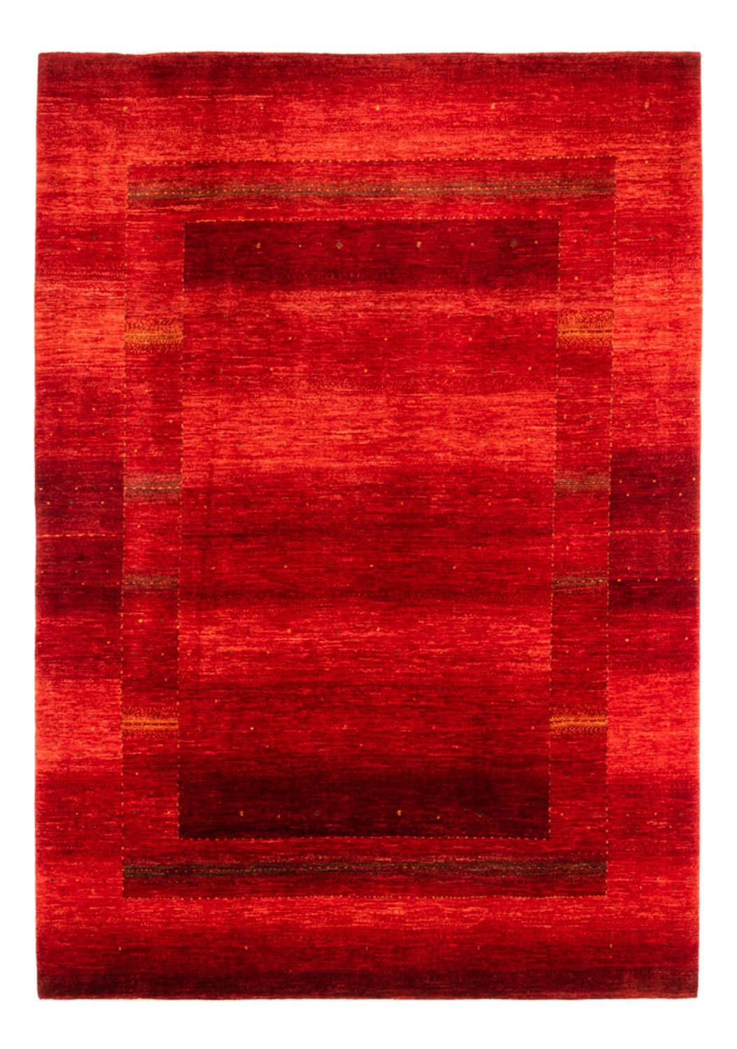 Tapis Gabbeh - Loribaft Persan - 300 x 221 cm - rouge