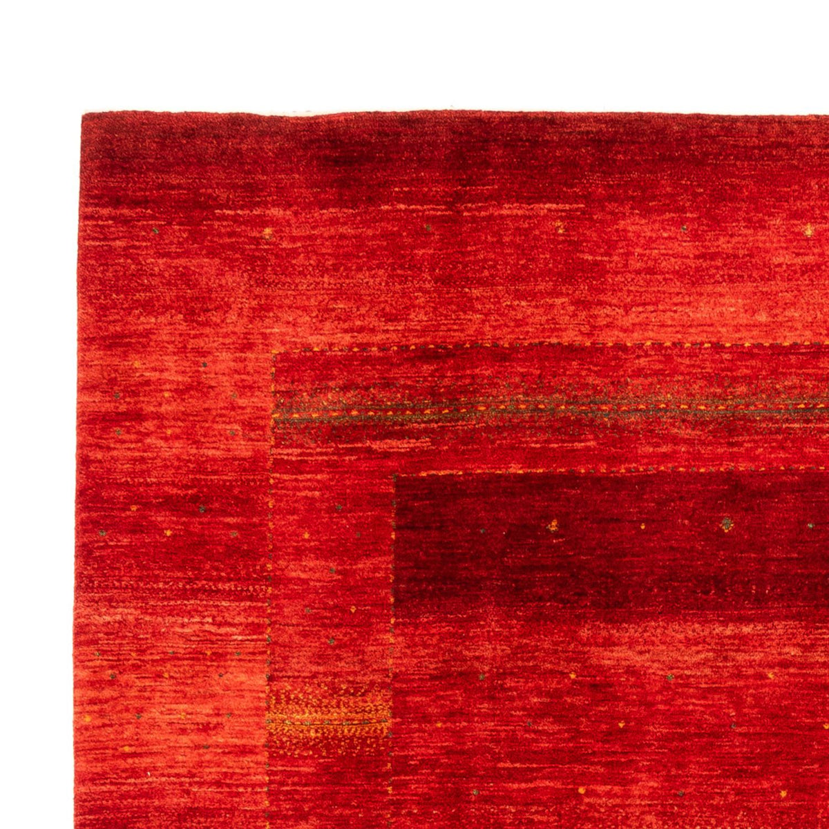 Tapis Gabbeh - Loribaft Persan - 300 x 221 cm - rouge