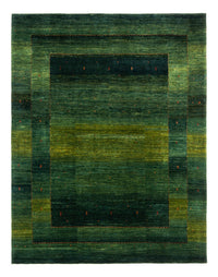 Tapis Gabbeh - Loribaft Persan - 254 x 210 cm - vert