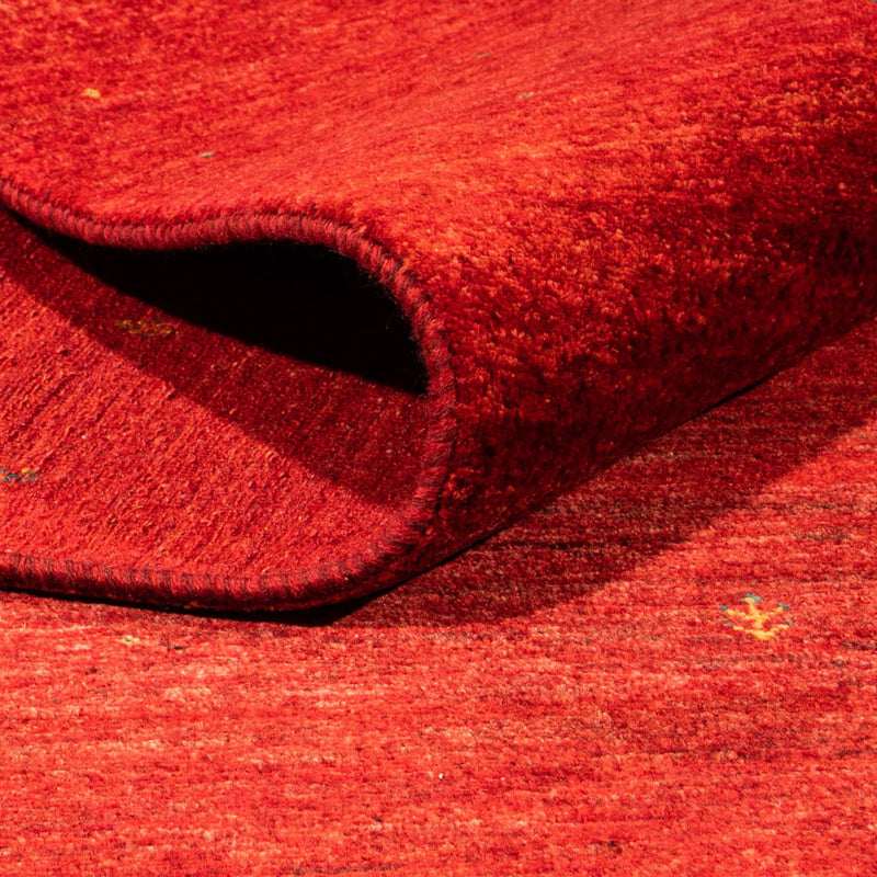 Tapis Gabbeh - Loribaft Persan - 298 x 198 cm - rouge