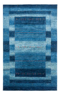 Tapis Gabbeh - Loribaft Persan - 302 x 195 cm - bleu