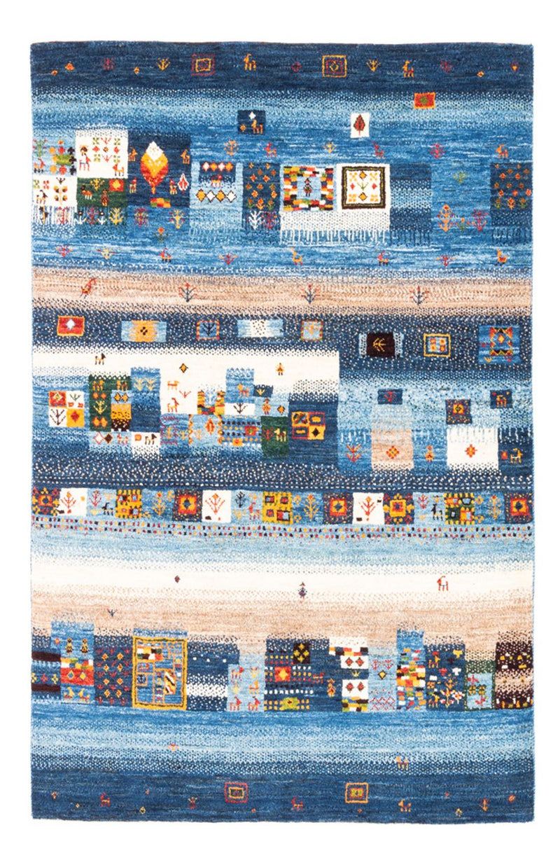 Tapis Gabbeh - Loribaft Persan - Royal - 178 x 122 cm - multicolore