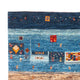 Tapis Gabbeh - Loribaft Persan - Royal - 180 x 123 cm - multicolore