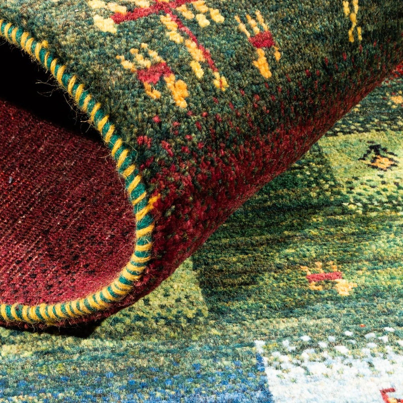 Tapis Gabbeh - Loribaft Persan - Royal - 181 x 122 cm - multicolore