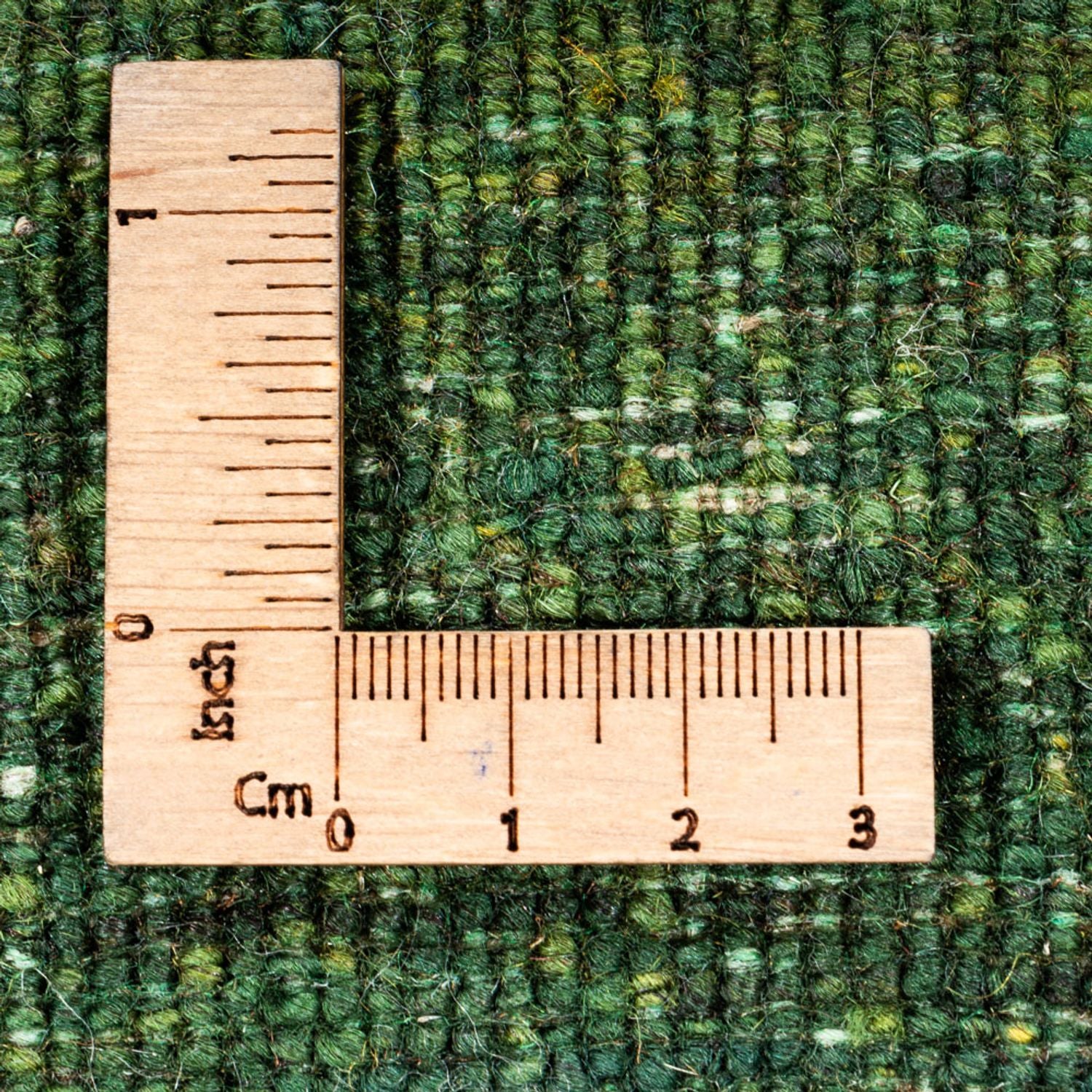 Tapis Gabbeh - Loribaft Persan - 154 x 100 cm - vert