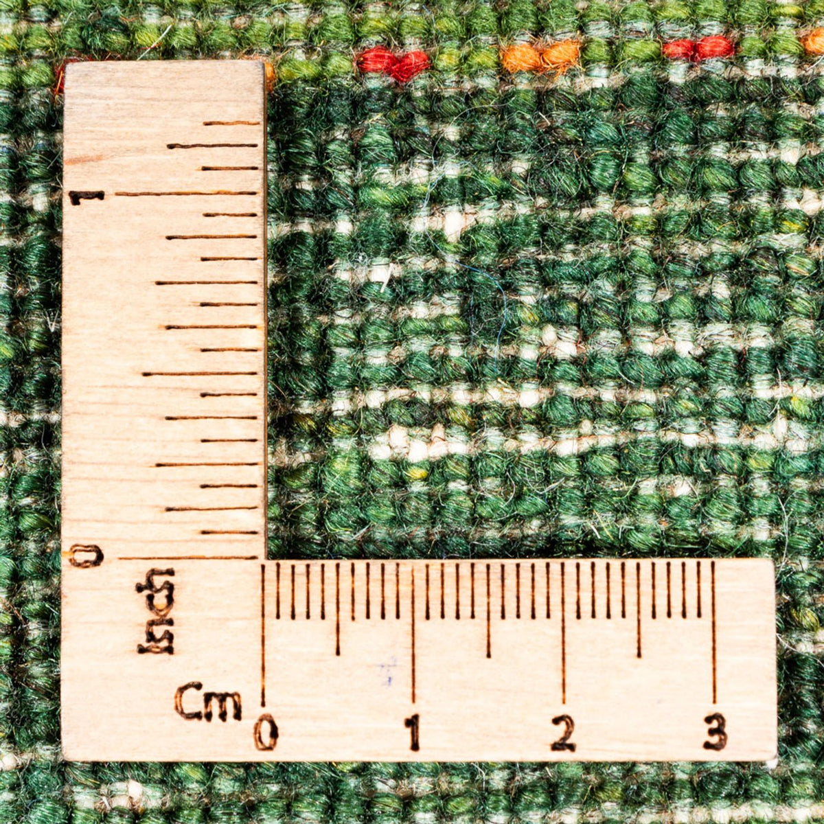 Tapis Gabbeh - Loribaft Persan - 148 x 98 cm - vert