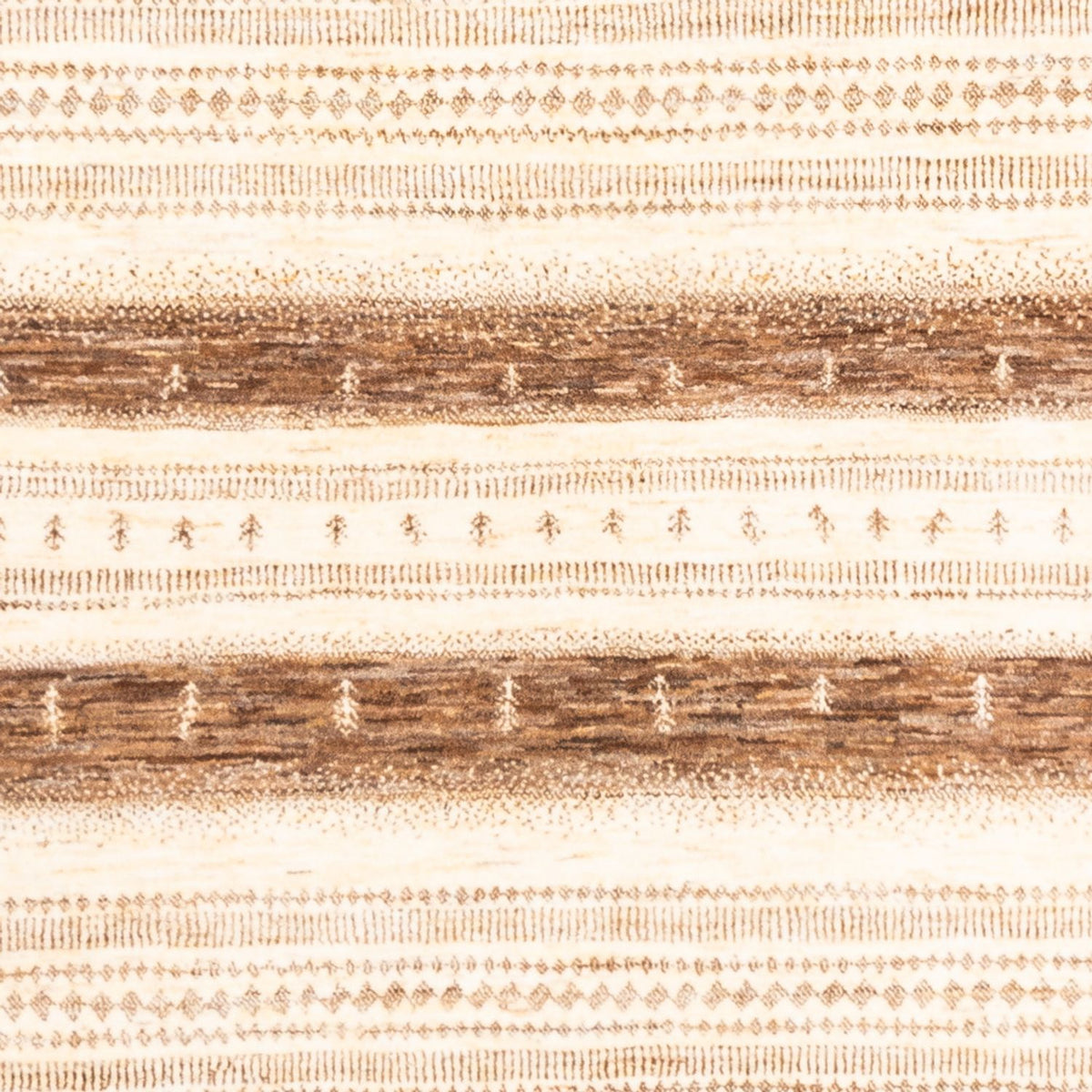 Tapis Gabbeh - Loribaft Persan - 251 x 182 cm - naturel