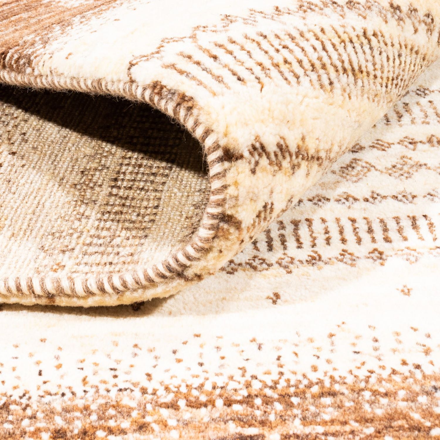 Tapis Gabbeh - Loribaft Persan - 251 x 182 cm - naturel