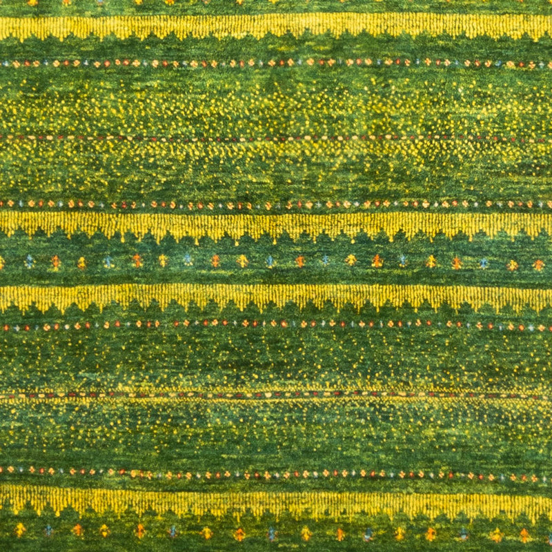 Tapis Gabbeh - Loribaft Persan - 238 x 180 cm - vert