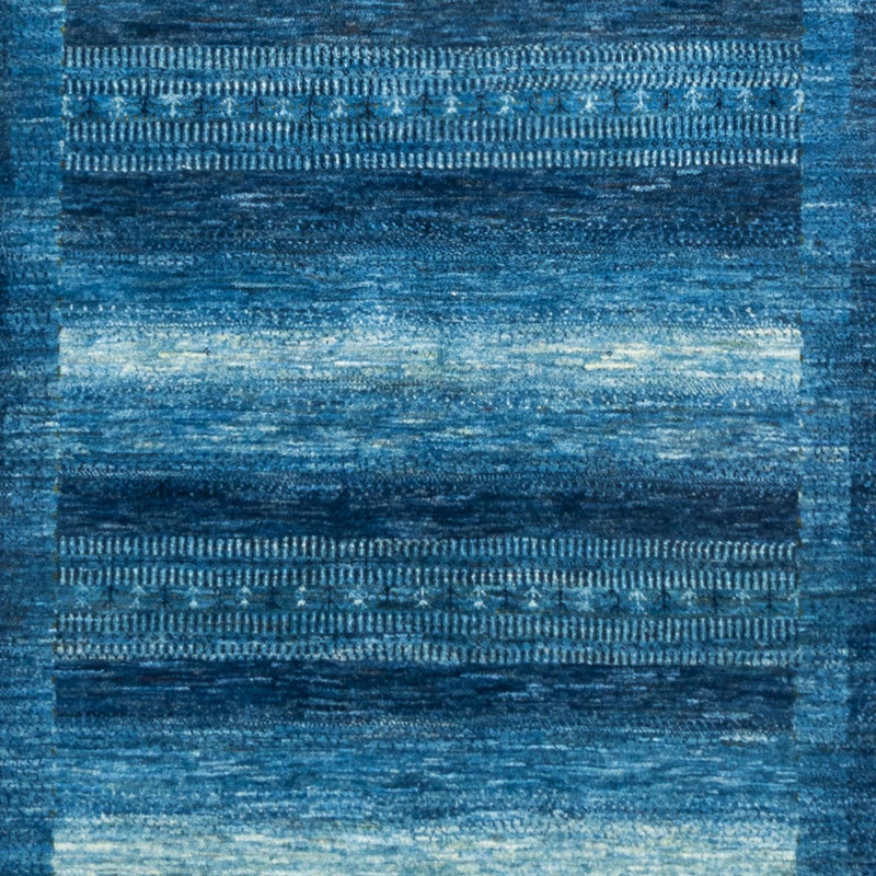 Tapis Gabbeh - Loribaft Persan - 255 x 177 cm - bleu