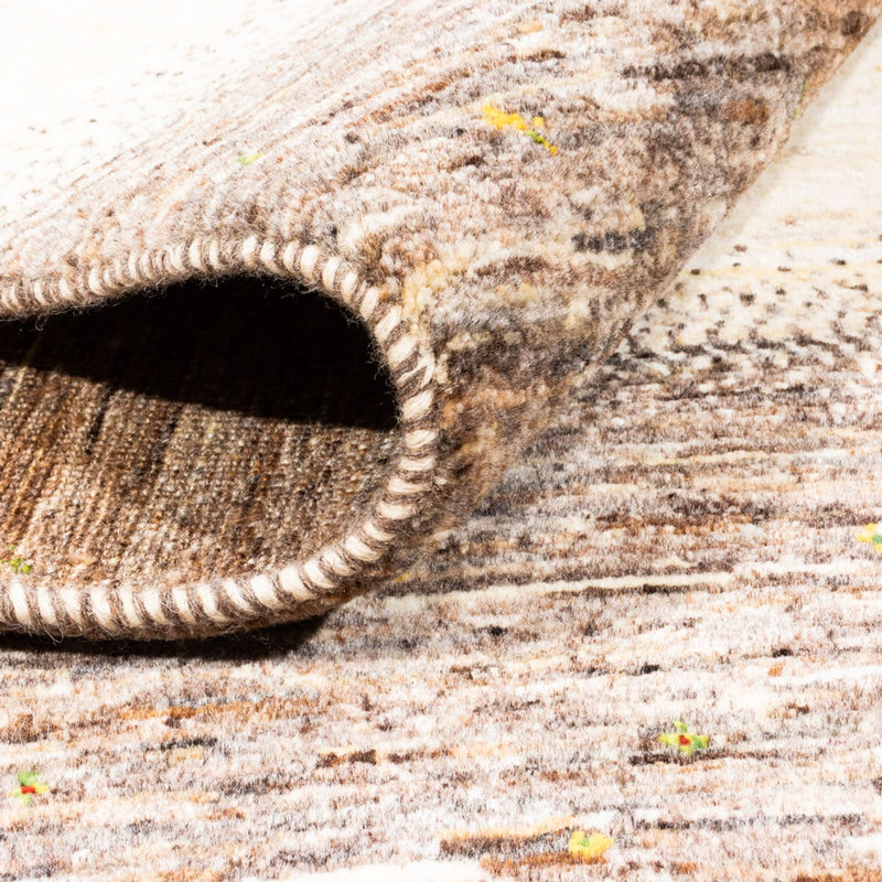 Tapis Gabbeh - Loribaft Persan - 252 x 174 cm - naturel