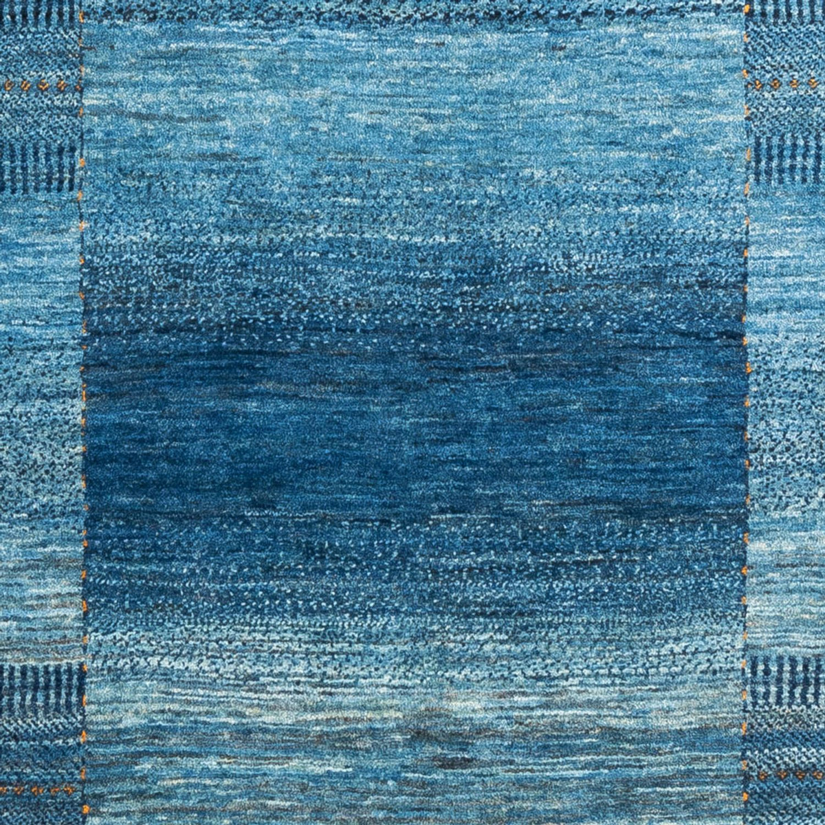 Tapis Gabbeh - Loribaft Persan - 183 x 126 cm - bleu