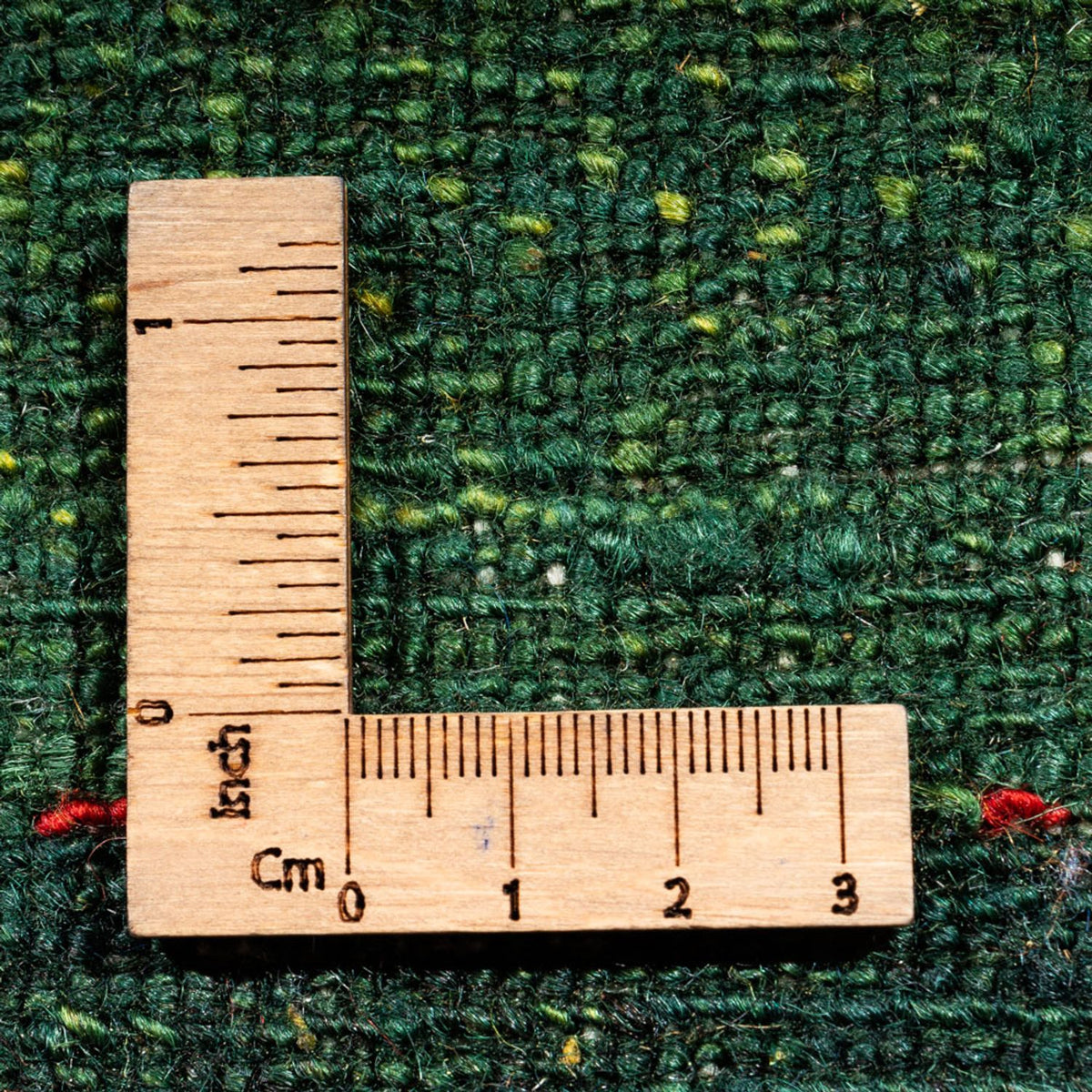 Tapis Gabbeh - Loribaft Persan - 187 x 127 cm - vert