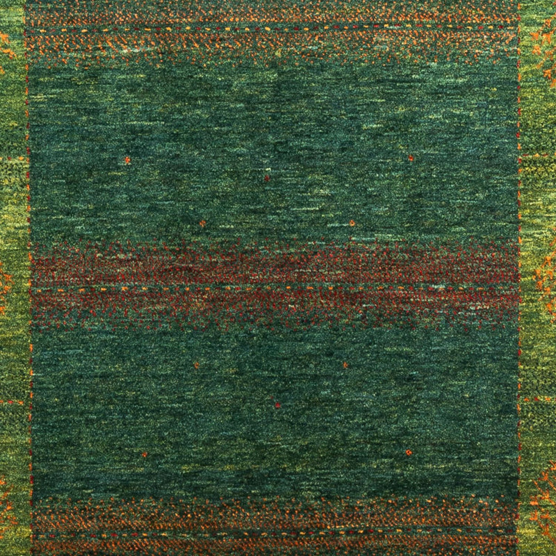 Tapis Gabbeh - Loribaft Persan - 190 x 132 cm - vert