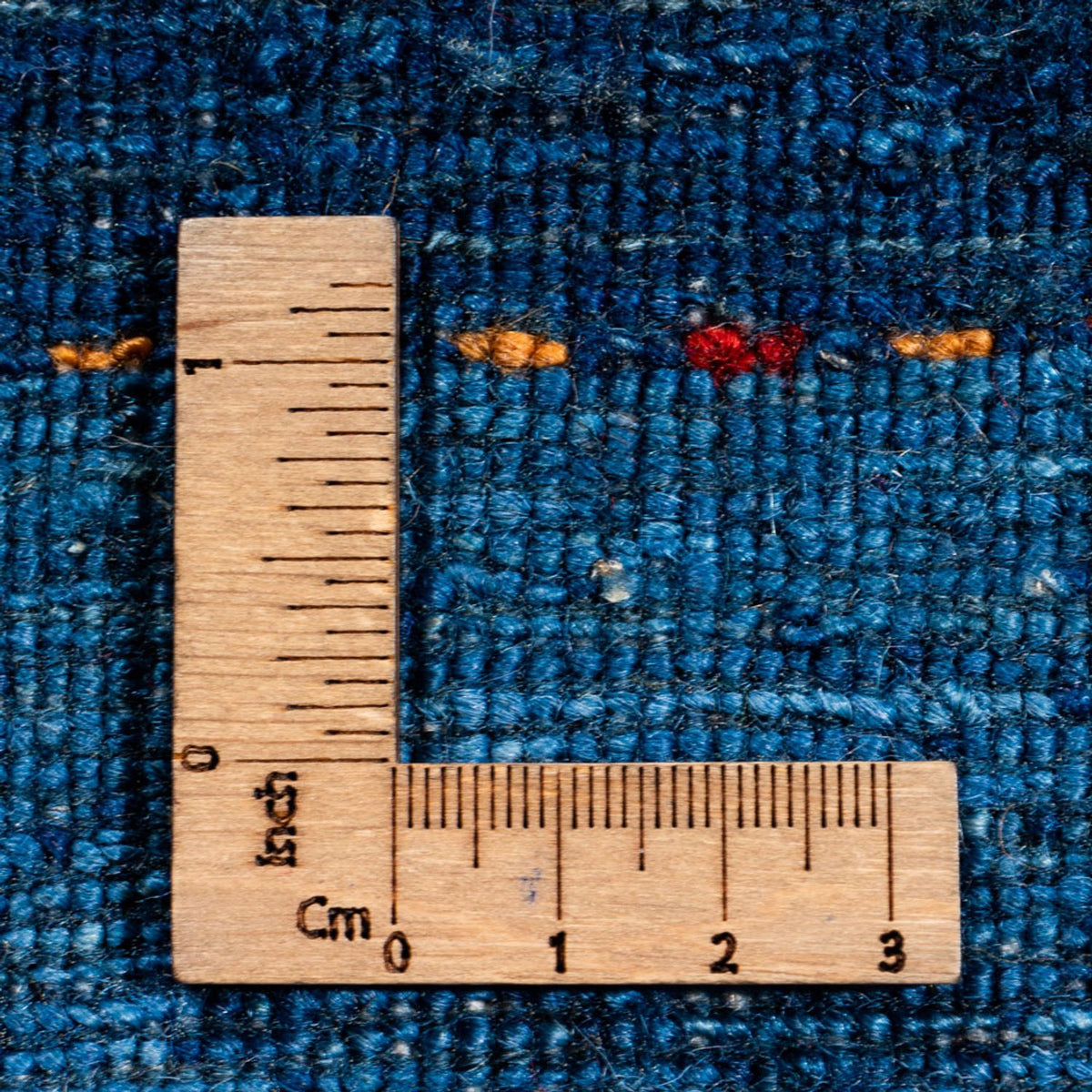 Tapis Gabbeh - Loribaft Persan - 192 x 127 cm - bleu