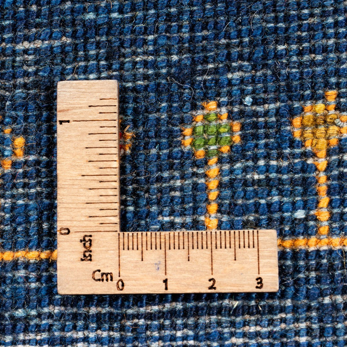 Tapis Gabbeh - Loribaft Persan - 253 x 180 cm - bleu