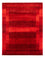 Tapis Gabbeh - Loribaft Persan - 279 x 219 cm - rouge