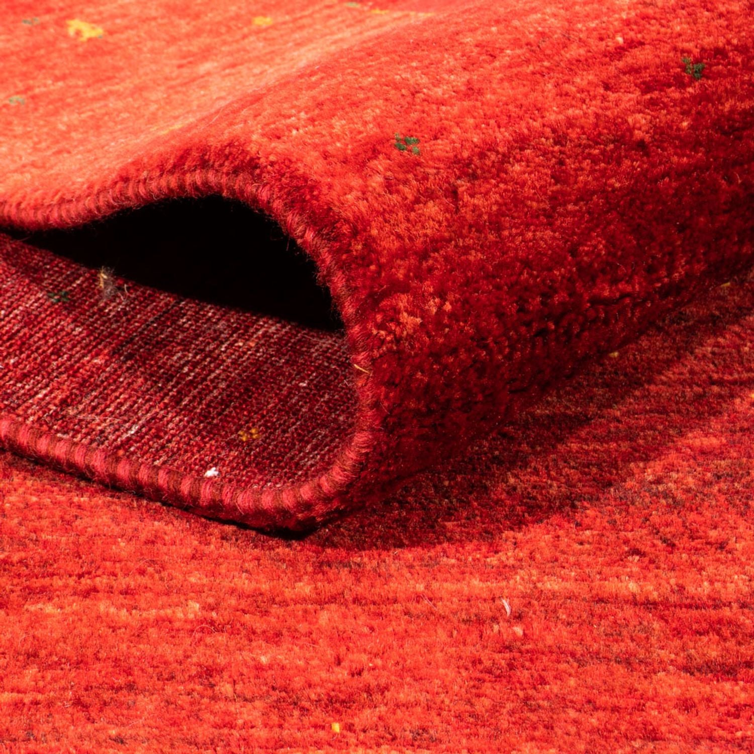 Tapis Gabbeh - Loribaft Persan - 279 x 219 cm - rouge