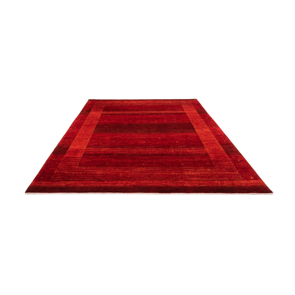 Tapis Gabbeh - Loribaft Persan - 313 x 231 cm - rouge