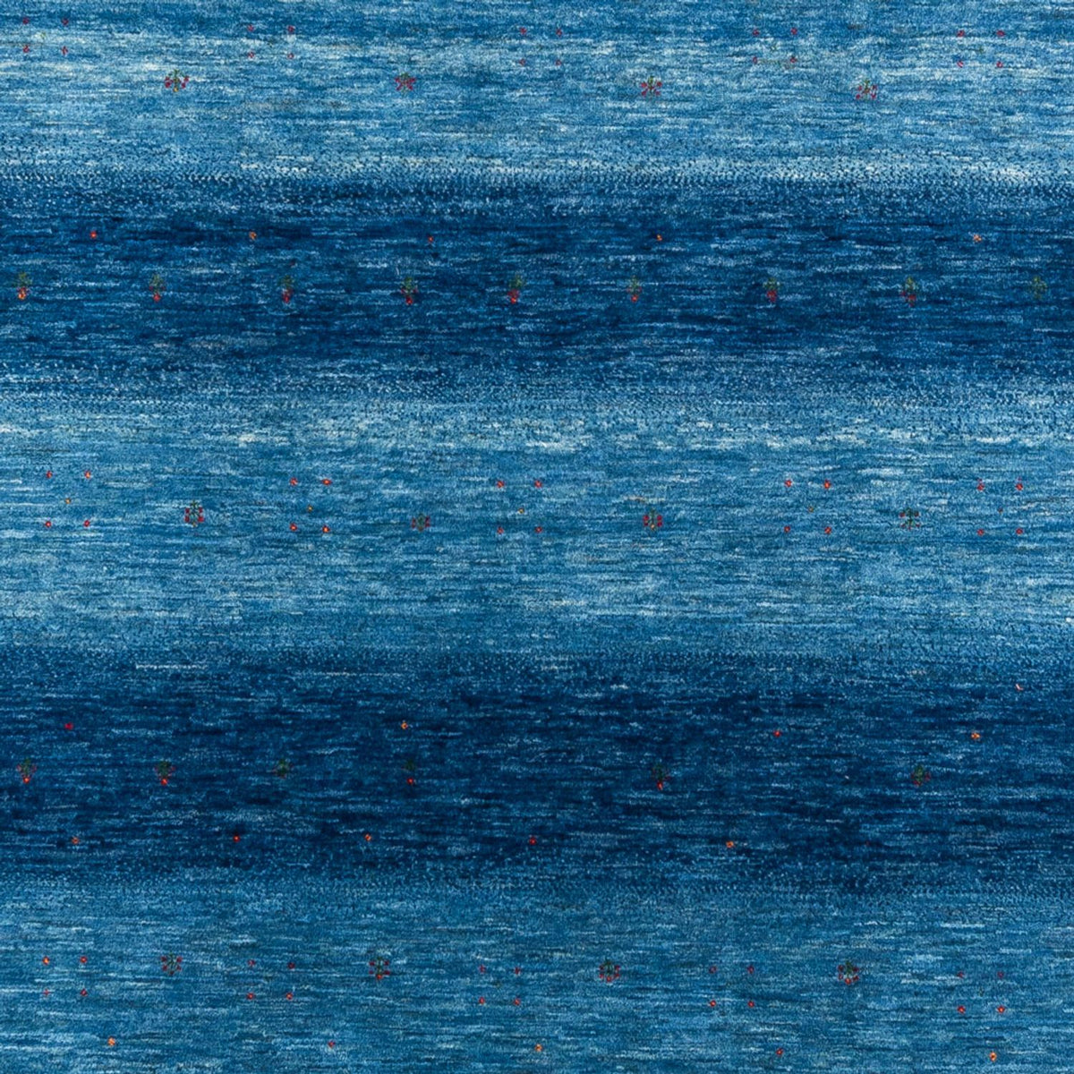 Tapis Gabbeh - Loribaft Persan - 331 x 228 cm - bleu