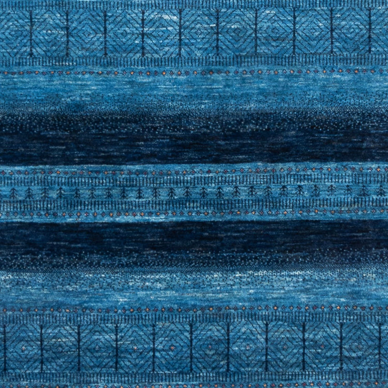 Tapis Gabbeh - Loribaft Persan - 244 x 178 cm - bleu