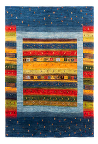 Tapis Gabbeh - Loribaft Persan - Royal - 239 x 162 cm - bleu