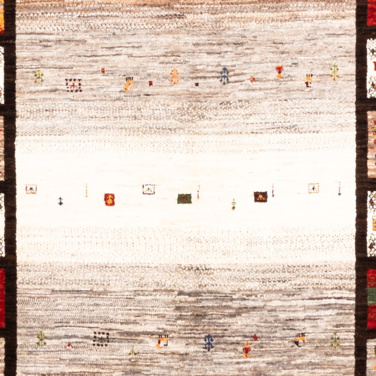 Tapis Gabbeh - Loribaft Persan - Royal - 237 x 177 cm - multicolore