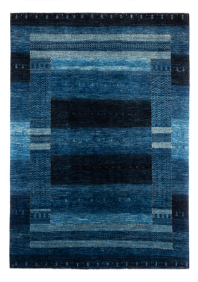 Tapis Gabbeh - Loribaft Persan - 288 x 197 cm - bleu