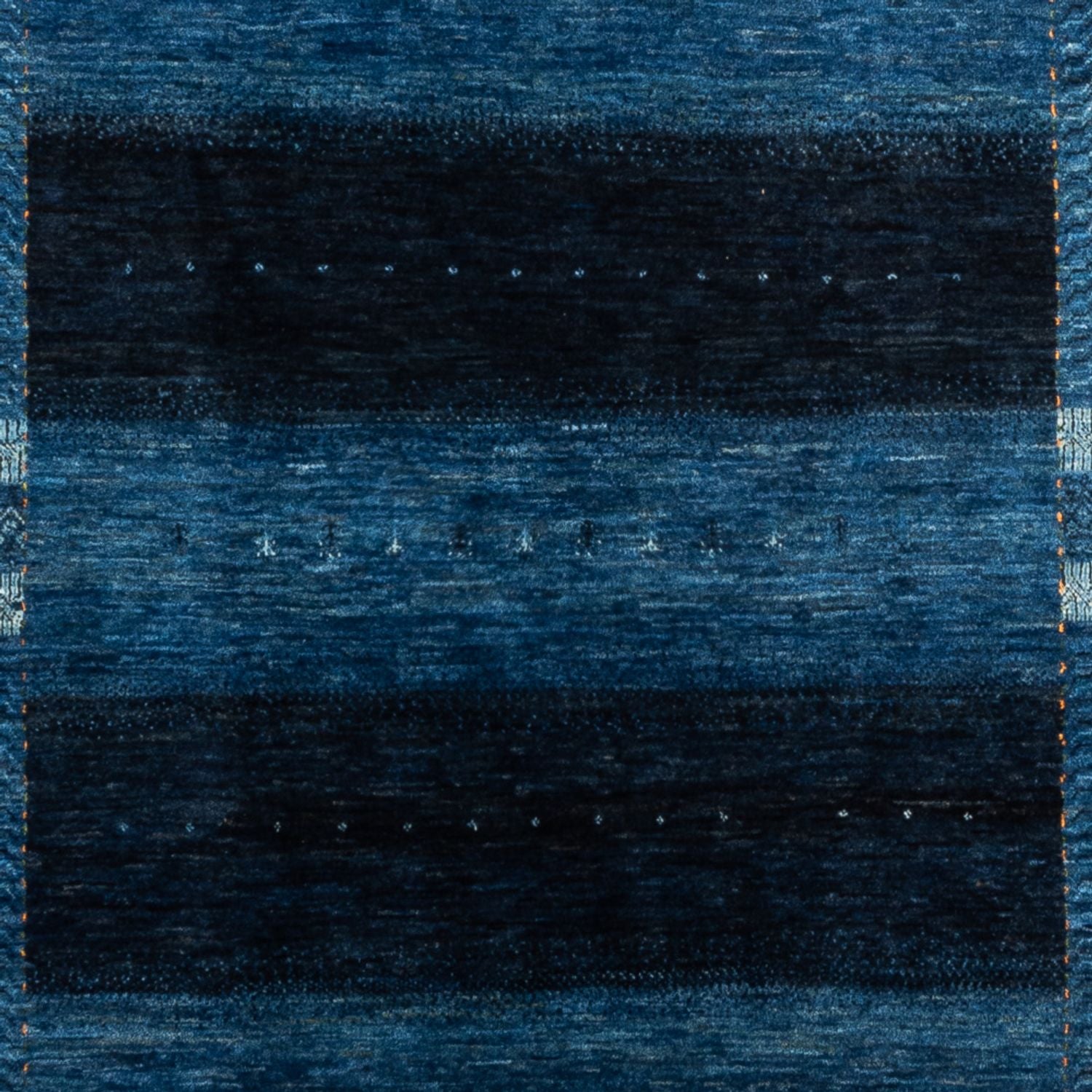 Tapis Gabbeh - Loribaft Persan - 288 x 197 cm - bleu