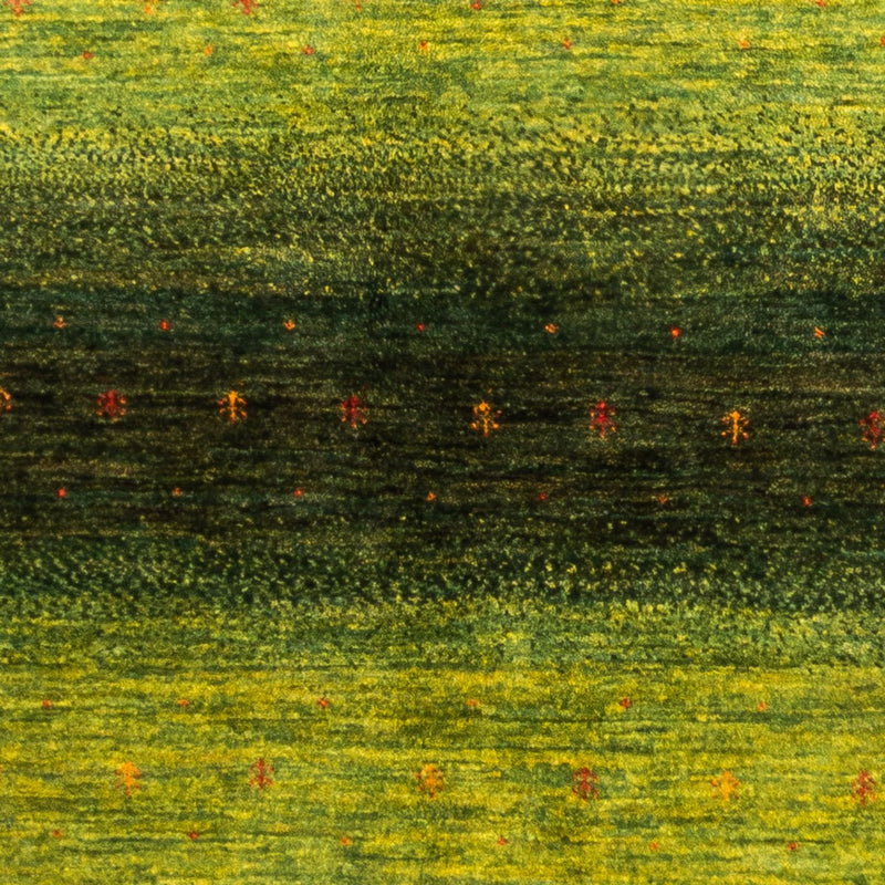 Tapis Gabbeh - Loribaft Persan - 236 x 166 cm - vert