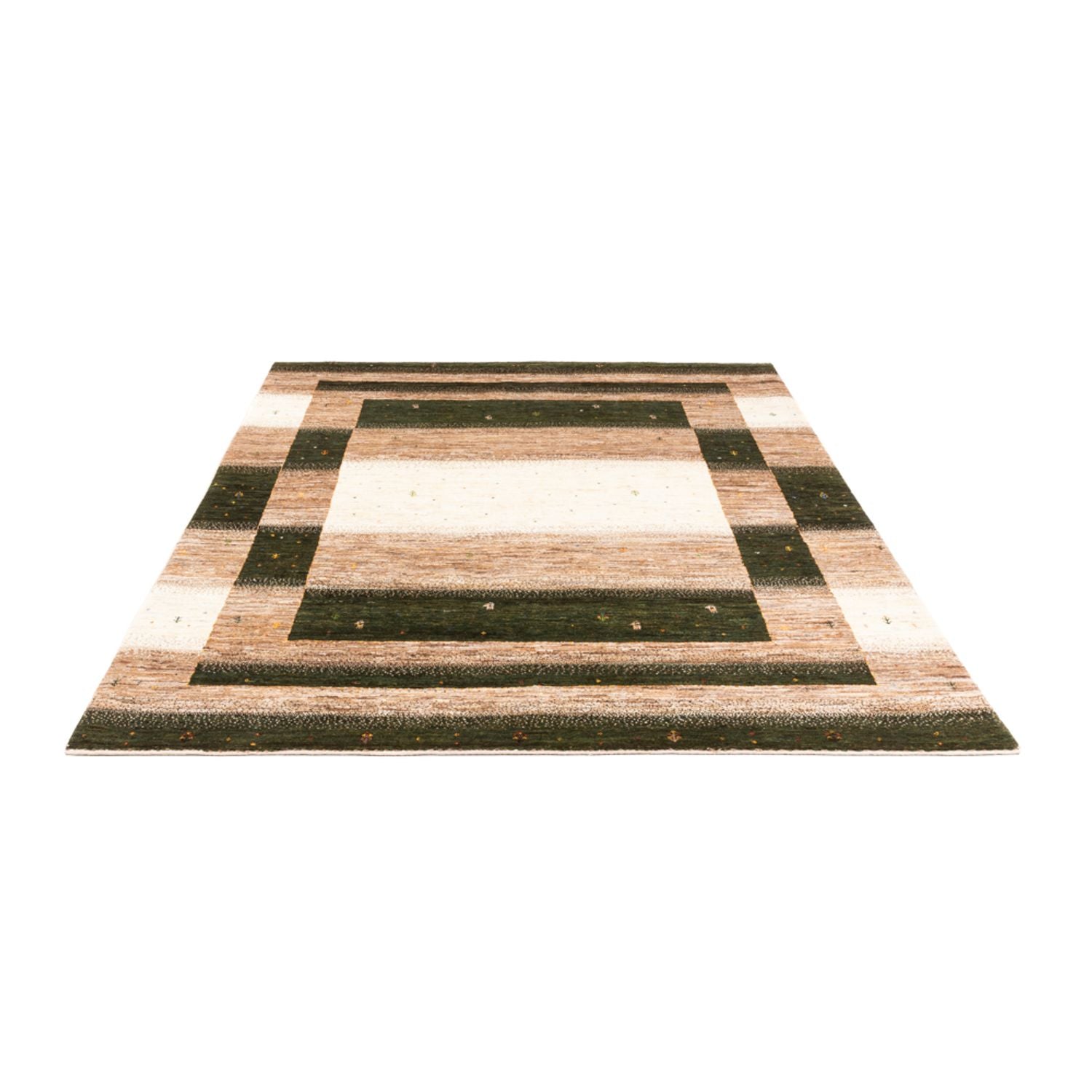 Tapis Gabbeh - Loribaft Persan - 228 x 179 cm - naturel