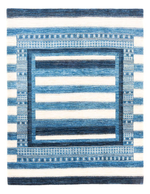 Tapis Gabbeh - Loribaft Persan - Royal - 222 x 172 cm - bleu