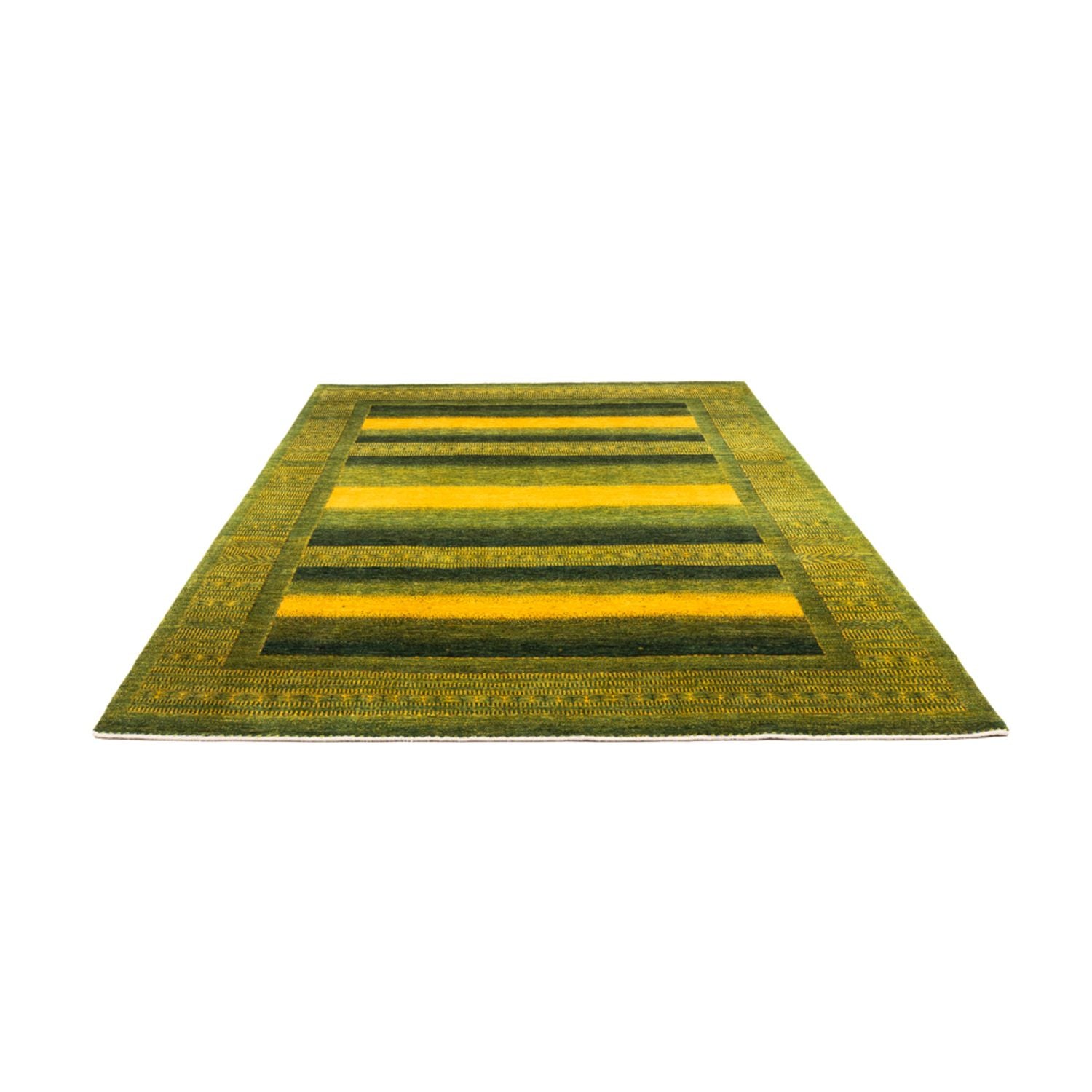 Tapis Gabbeh - Loribaft Persan - 298 x 216 cm - vert