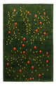 Tapis Gabbeh - Loribaft Persan - 191 x 126 cm - vert
