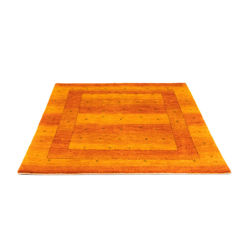 Tapis Gabbeh - Loribaft Persan - 162 x 125 cm - or