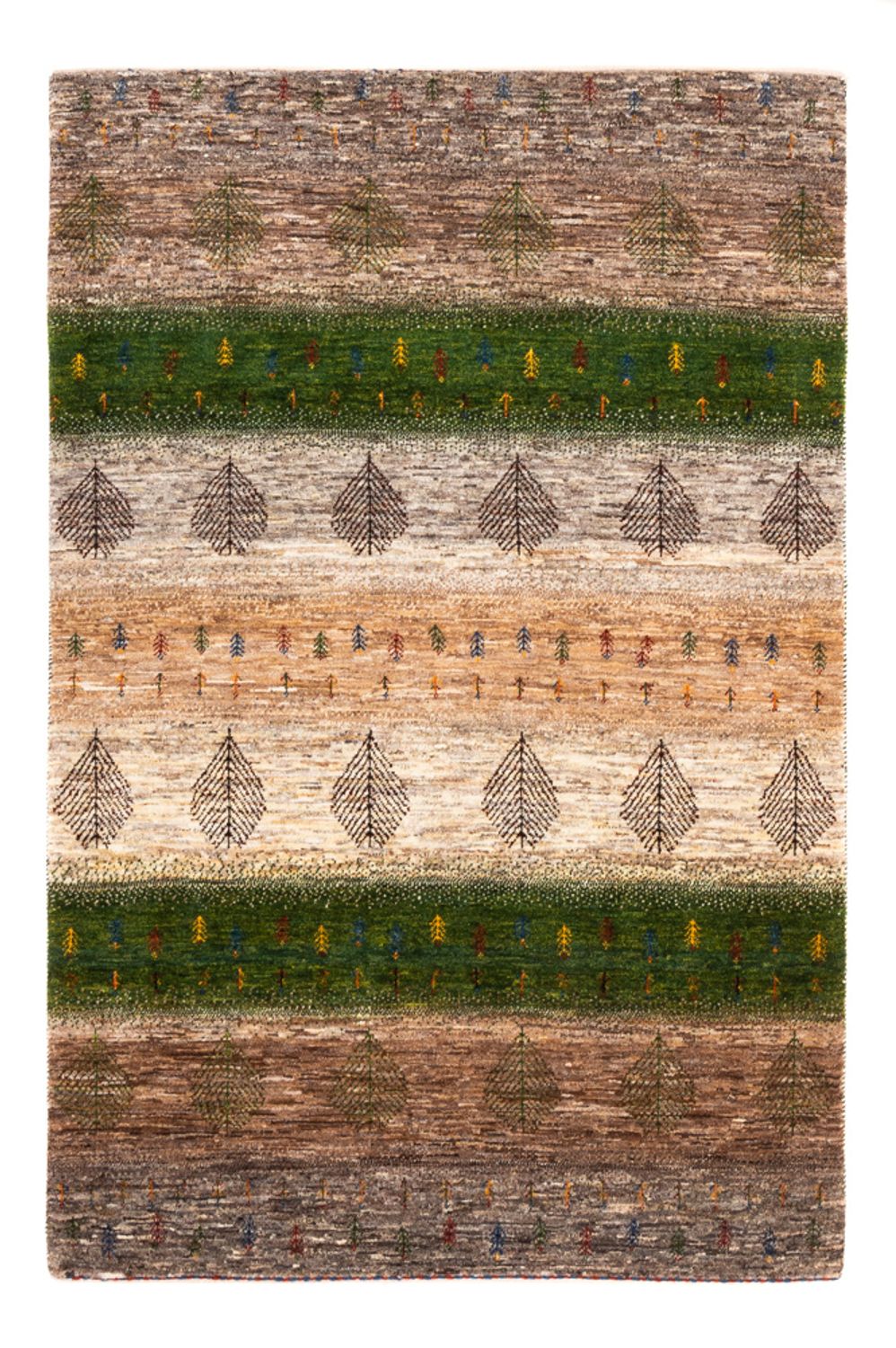 Tapis Gabbeh - Loribaft Persan - 174 x 117 cm - gris