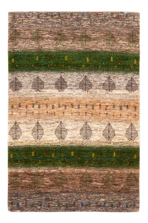 Tapis Gabbeh - Loribaft Persan - 174 x 117 cm - gris