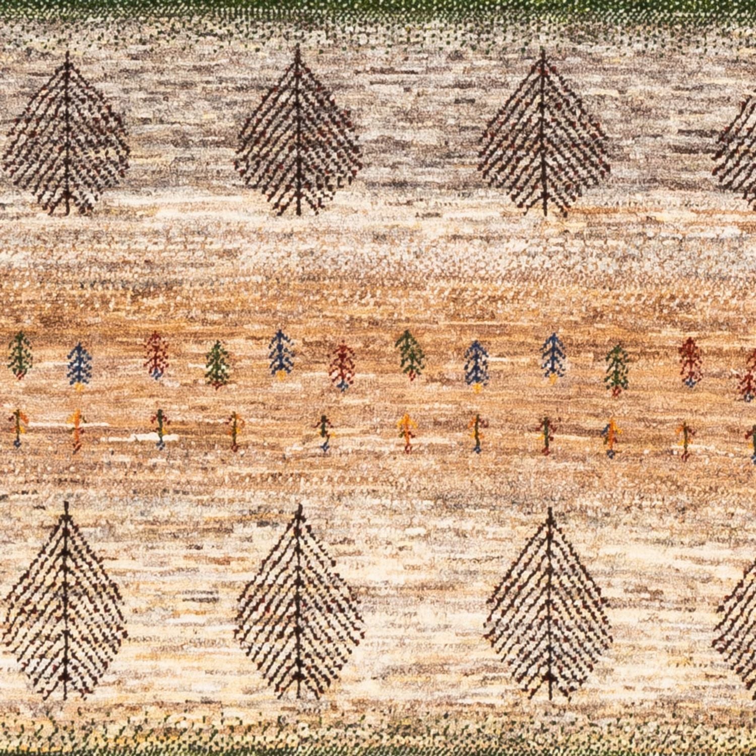 Tapis Gabbeh - Loribaft Persan - 174 x 117 cm - gris