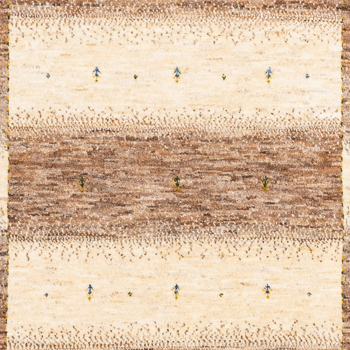Tapis Gabbeh - Loribaft Persan - 193 x 123 cm - naturel