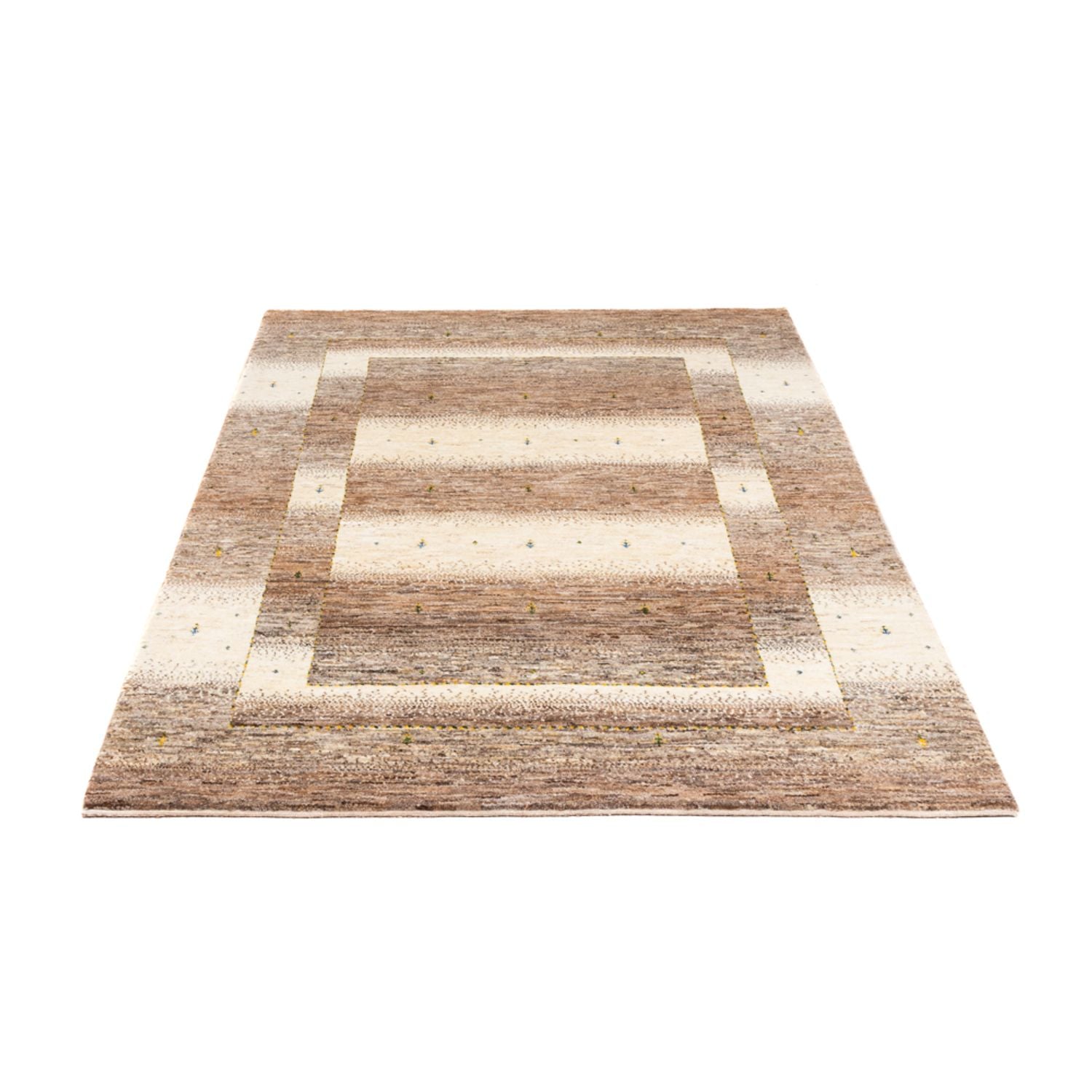 Tapis Gabbeh - Loribaft Persan - 193 x 123 cm - naturel
