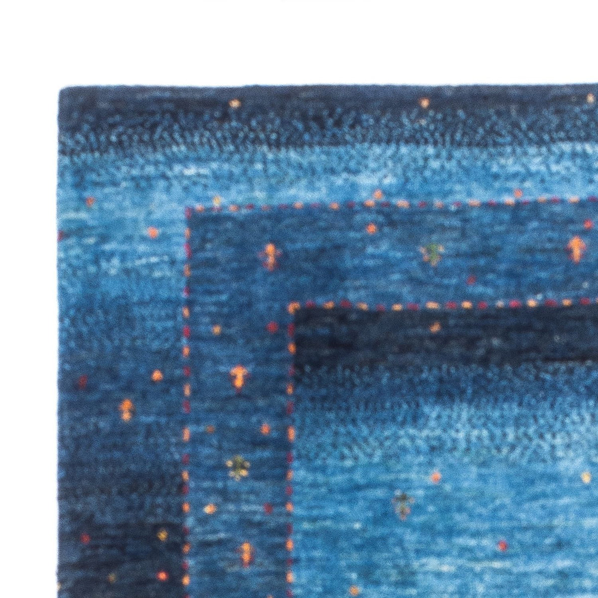 Tapis Gabbeh - Loribaft Persan - 148 x 98 cm - bleu