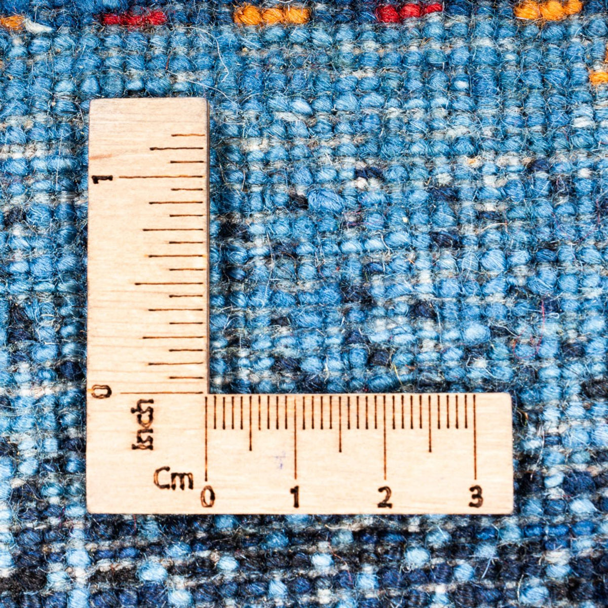 Tapis Gabbeh - Loribaft Persan - 148 x 98 cm - bleu