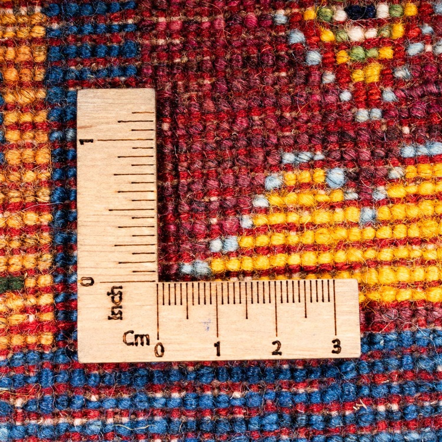 Tapis Gabbeh - Loribaft Persan - Royal - 132 x 86 cm - multicolore