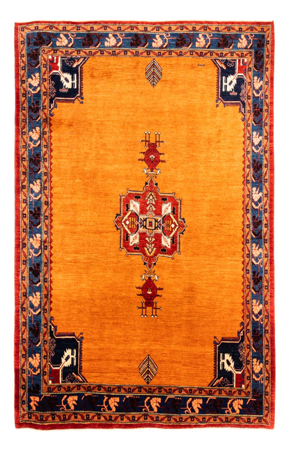 Tapis Gabbeh - Loribaft Persan - 300 x 210 cm - or