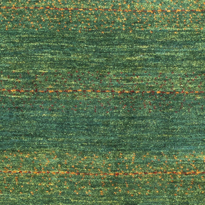 Tapis Gabbeh - Loribaft Persan - 122 x 80 cm - vert