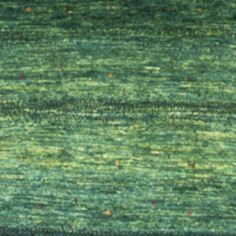 Tapis Gabbeh - Loribaft Persan - 145 x 100 cm - vert