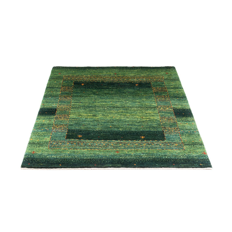 Tapis Gabbeh - Loribaft Persan - 145 x 100 cm - vert
