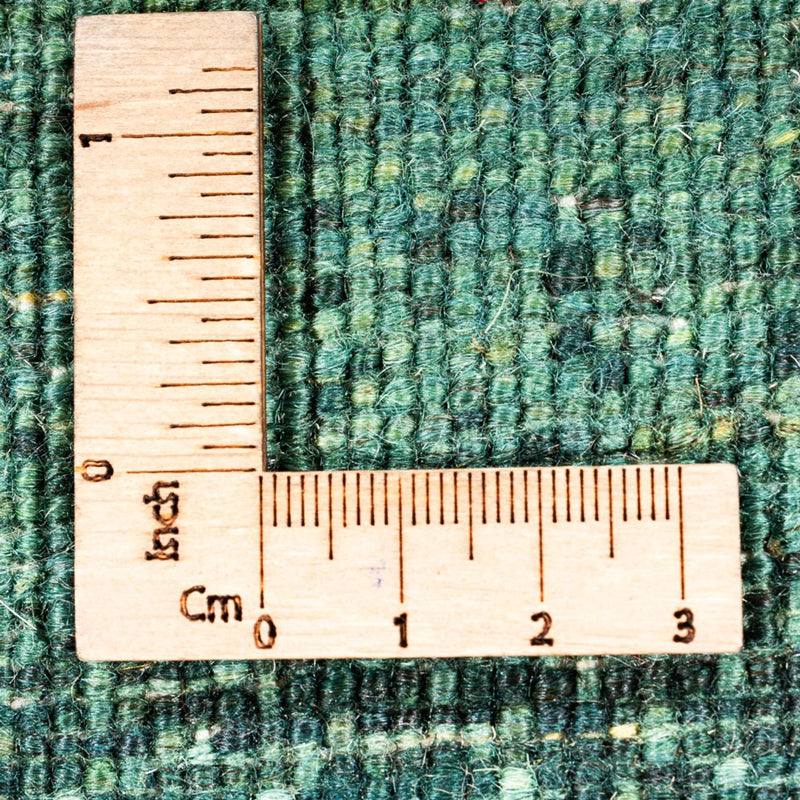 Tapis Gabbeh - Loribaft Persan - 145 x 100 cm - vert